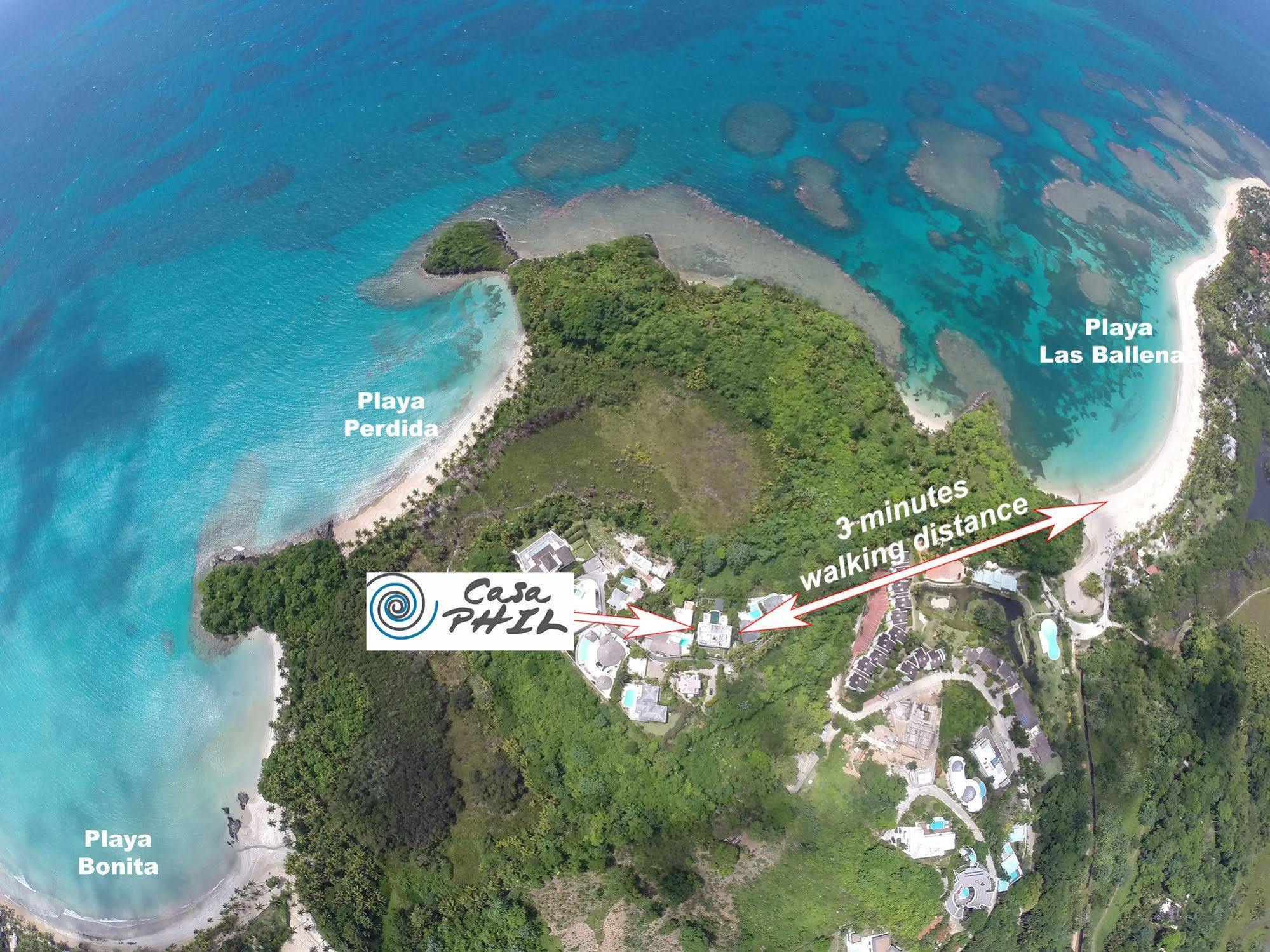 Casa Phil Hotell Las Terrenas Eksteriør bilde